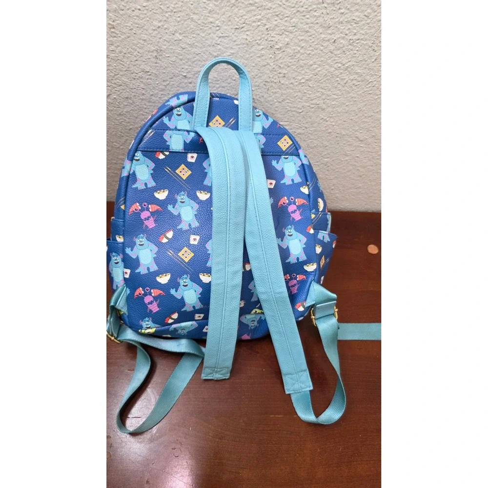 Disney Danielle Nicole Pixar Monsters Inc Sushi Mini Backpack Exclusive Blue